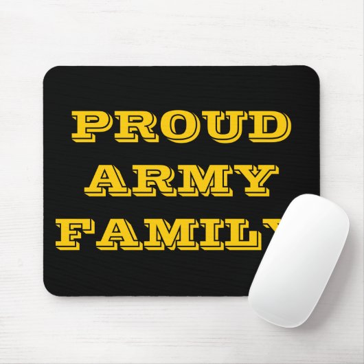 Mousepad Proud Army Family (Mit Mouse)