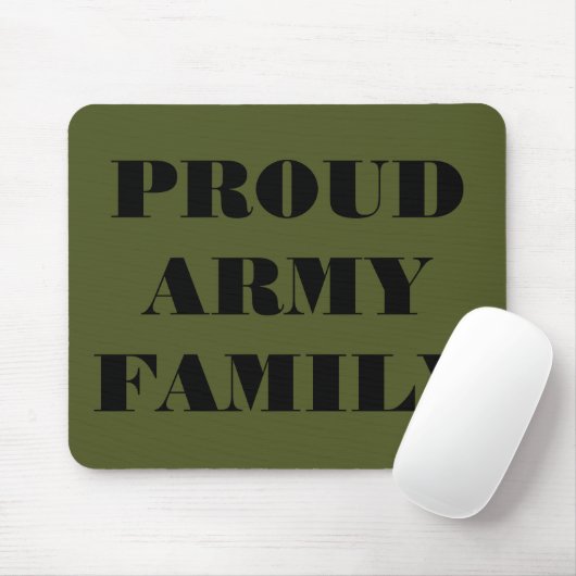Mousepad Proud Army Family (Mit Mouse)