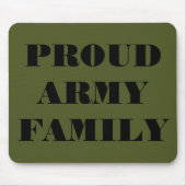Mousepad Proud Army Family (Vorne)