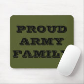 Mousepad Proud Army Family (Mit Mouse)