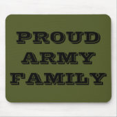 Mousepad Proud Army Family (Vorne)