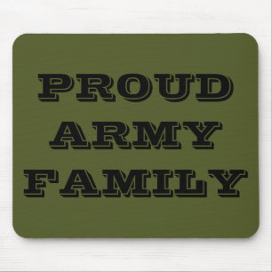 Mousepad Proud Army Family