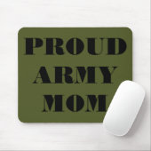 Mousepad Proud Army Mama (Mit Mouse)