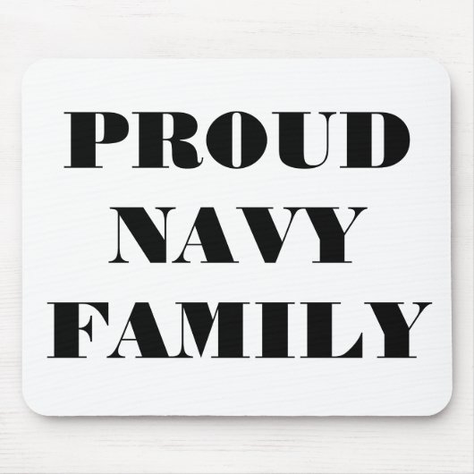 Mousepad Proud Navy (Vorne)