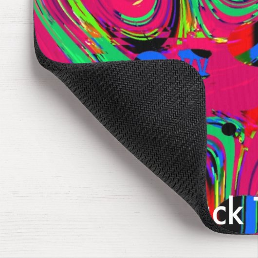 Mousepad Psychedelic bringt 60er-70er zurück (Ecke)