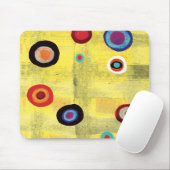 Mousepad Punkte grungy schmutzig alten Vintagen Fa (Mit Mouse)