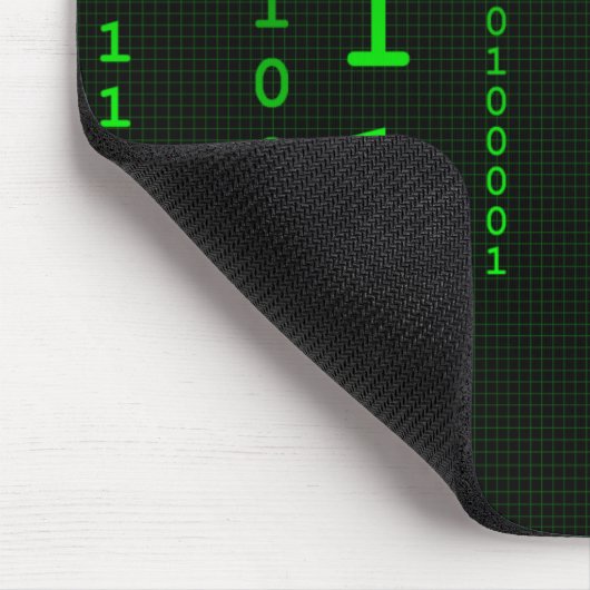 Mousepad Quadrat des binären Codes (Ecke)