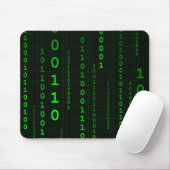 Mousepad Quadrat des binären Codes (Mit Mouse)