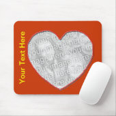Mousepad - Rahmen für Herz (Mit Mouse)