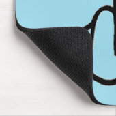 Mousepad Rain Gedreht (Ecke)