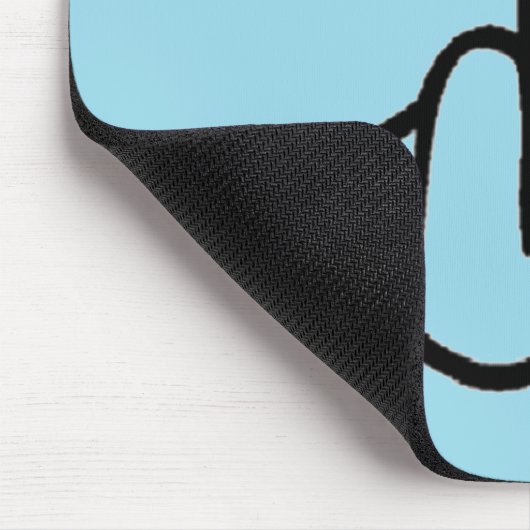 Mousepad Rain Gedreht (Ecke)