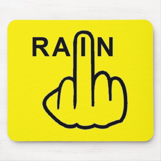 Mousepad Rain Gedreht (Vorne)