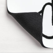 Mousepad Rain Gedreht (Ecke)