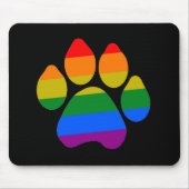 Mousepad Rainbow Paws (Vorne)