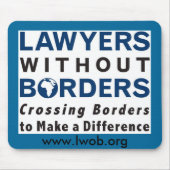 Mousepad Rechtsanwälte ohne Grenzen (Vorne)
