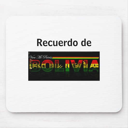 Mousepad recuerdo de Bolivien (Vorne)