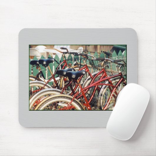 Mousepad "Red Bicycles" (Mit Mouse)