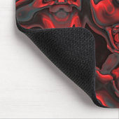 Mousepad Red Dominant Gemstone Pattern (Ecke)