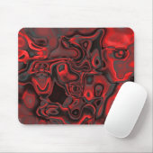 Mousepad Red Dominant Gemstone Pattern (Mit Mouse)