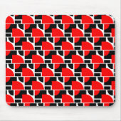 Mousepad Red Pattern AAA (Vorne)