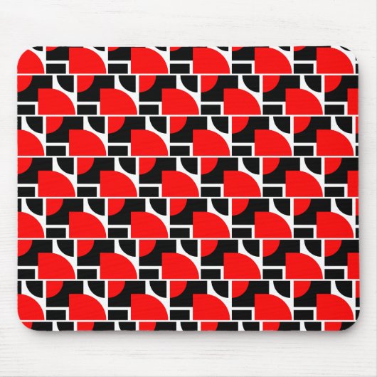 Mousepad Red Pattern AAA (Vorne)