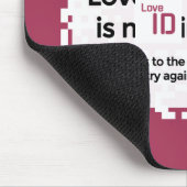 Mousepad - RED - QR - PURE Collection (Ecke)