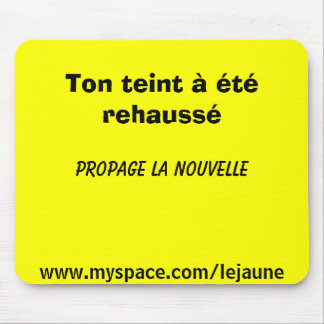 Mousepad rehaussant