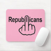 Mousepad-Republikaner Drehte Mousepad (Mit Mouse)