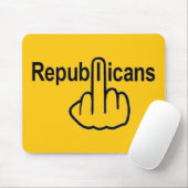 Mousepad-Republikaner Drehte Mousepad (Mit Mouse)
