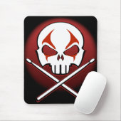 Mousepad-Rock & Roll Drummer-Maus-Pad Mousepad (Mit Mouse)