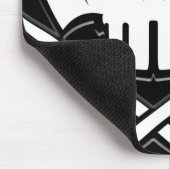 Mousepad-Rock & Roll Drummer-Maus-Pad Mousepad (Ecke)