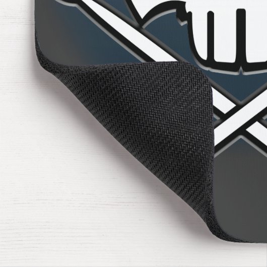 Mousepad-Rock & Roll Drummer-Maus-Pad Mousepad (Ecke)