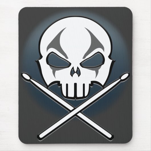 Mousepad-Rock & Roll Drummer-Maus-Pad Mousepad (Vorne)