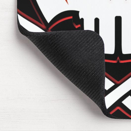 Mousepad-Rock & Roll Drummer-Maus-Pad Mousepad (Ecke)