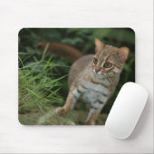 Mousepad - rostige gepunktete Katze (Mit Mouse)