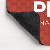 Mousepad (rot) (Ecke)