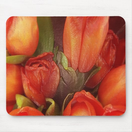 Mousepad - Rote Tulips (Vorne)