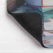 Mousepad Ruderboot-Reflexionen (Ecke)