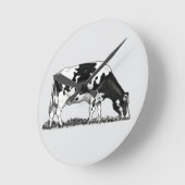 Mousepad Runde Wanduhr (Winkel)