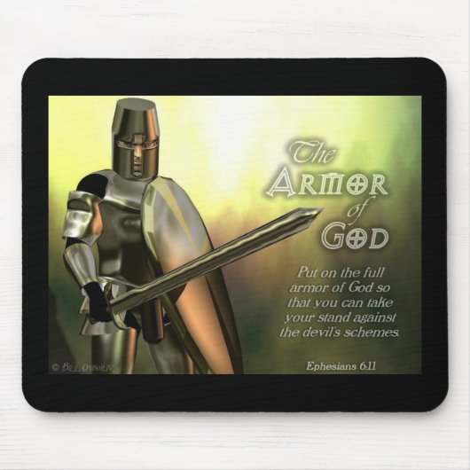Mousepad Rüstung des GOTTES (Vorne)