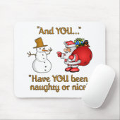 Mousepad Santa & Snowman (Mit Mouse)