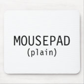 MOUSEPAD (schlicht) (Vorne)