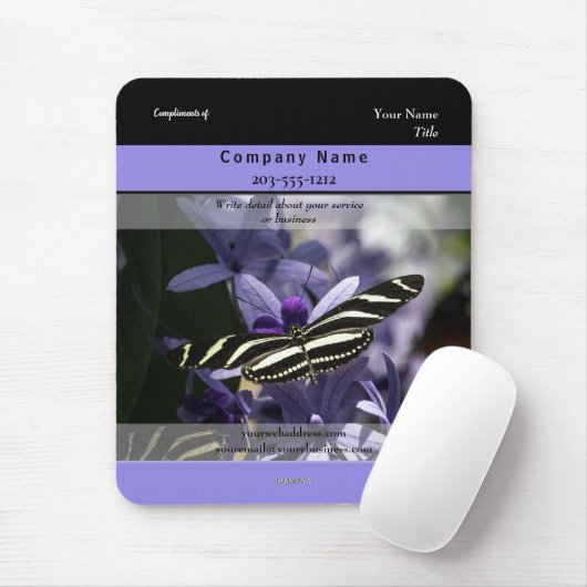 Mousepad-Schmetterling - HAMbyWG Mousepad (Mit Mouse)