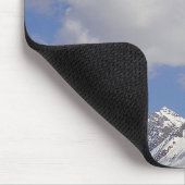 Mousepad Schneeberg mit lustiger Wolke (Ecke)