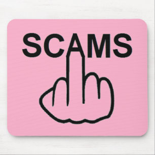 Mousepad-Schrecken Gedreht Mousepad