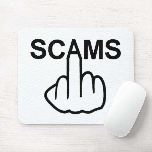 Mousepad-Schrecken Gedreht Mousepad (Mit Mouse)