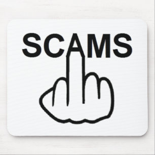 Mousepad-Schrecken Gedreht Mousepad