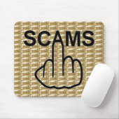 Mousepad-Schrecken Gedreht Mousepad (Mit Mouse)