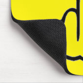 Mousepad-Schrecken Gedreht Mousepad (Ecke)