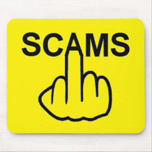 Mousepad-Schrecken Gedreht Mousepad